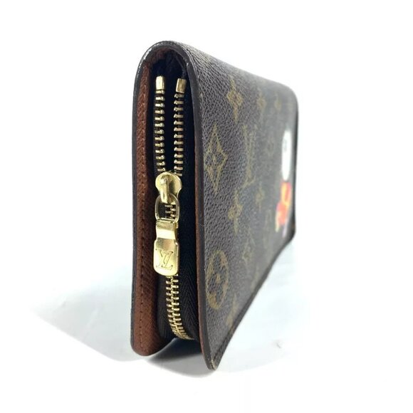 LOUIS VUITTON M61729 Monogram Panda Porto Monezup Murakami Takashi Long Wallet - Picture 3 of 15
